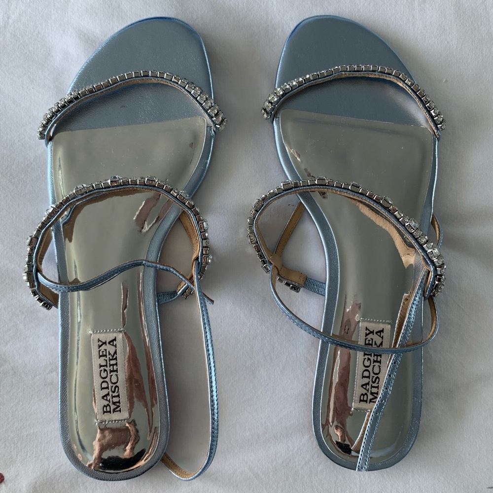 Rhinestone bridal sandals
